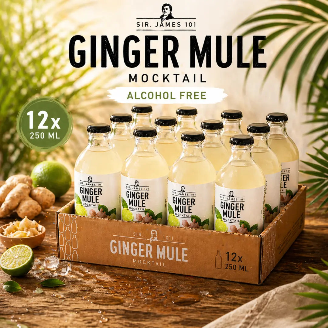 Ingwerr Mule Cocktail ohne Alkohol von Sir James